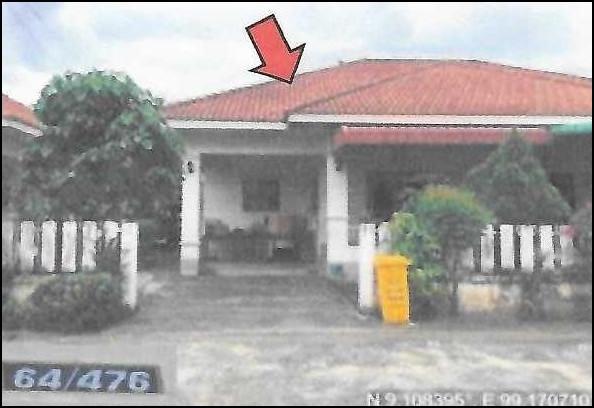 บ้านแฝดหลุดจำนอง ธ.ธนาคารอาคารสงเคราะห์ สุราษฎร์ธานี พุนพิน หัวเตย