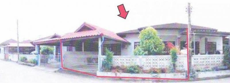 บ้านแฝดหลุดจำนอง ธ.ธนาคารอาคารสงเคราะห์ สุราษฎร์ธานี พุนพิน หัวเตย