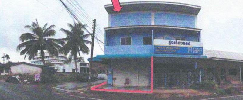 อาคารพาณิชย์หลุดจำนอง ธ.ธนาคารอาคารสงเคราะห์ สุราษฎร์ธานี เมืองสุราษฎร์ธานี บางกุ้ง