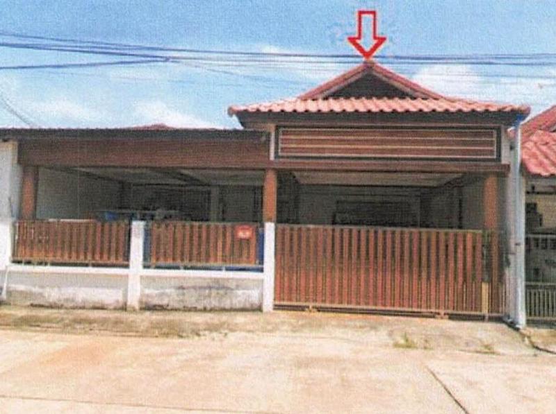 บ้านแฝดหลุดจำนอง ธ.ธนาคารอาคารสงเคราะห์ สุราษฎร์ธานี พุนพิน หัวเตย
