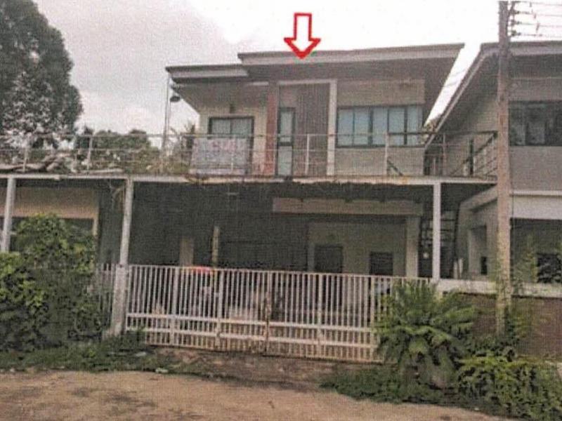 บ้านแฝดหลุดจำนอง ธ.ธนาคารอาคารสงเคราะห์ สุราษฎร์ธานี เมืองสุราษฎร์ธานี วัดประดู่
