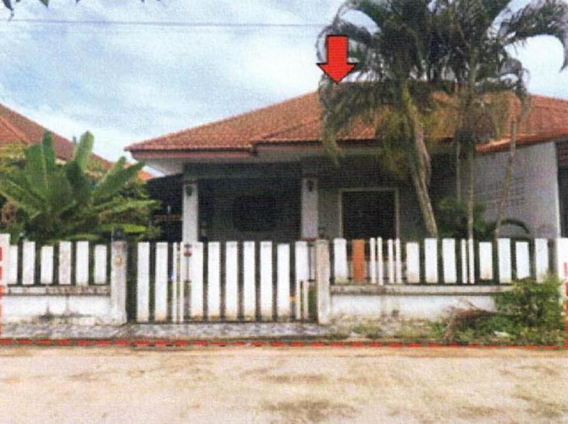 บ้านแฝดหลุดจำนอง ธ.ธนาคารอาคารสงเคราะห์ สุราษฎร์ธานี พุนพิน หัวเตย