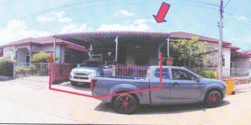 บ้านแฝดหลุดจำนอง ธ.ธนาคารอาคารสงเคราะห์ สุราษฎร์ธานี พุนพิน หัวเตย