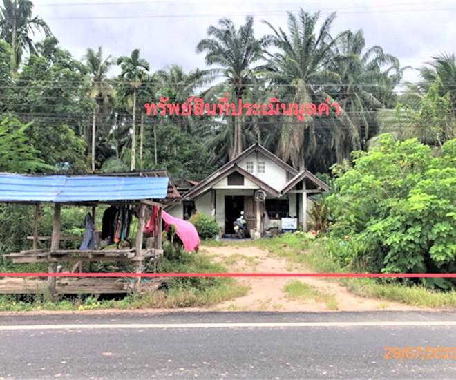 บ้านเดี่ยวหลุดจำนอง ธ.ธนาคารกสิกรไทย สุราษฎร์ธานี ชัยบุรี สองแพรก
