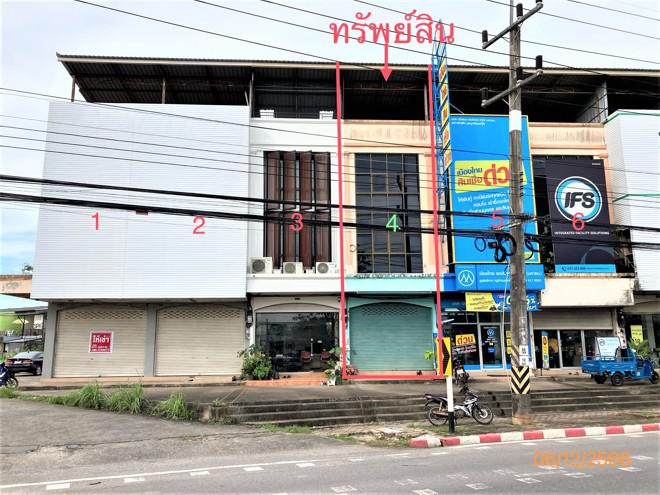 อาคารพาณิชย์หลุดจำนอง ธ.ธนาคารกสิกรไทย สุราษฎร์ธานี เมืองสุราษฎร์ธานี มะขามเตี้ย